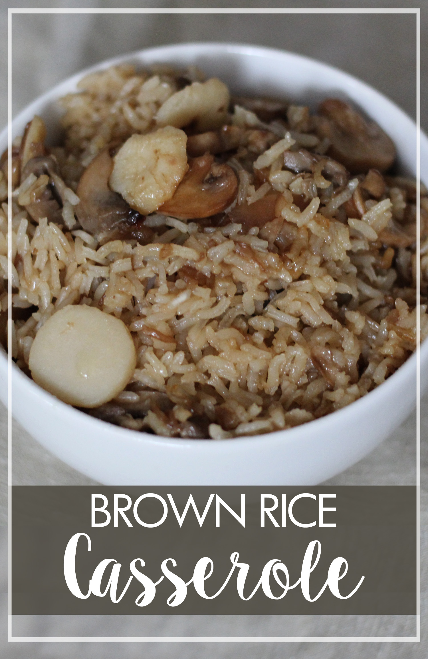 Brown Rice Casserole - Marguerites Cookbook